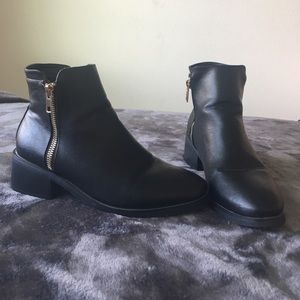 Black booties